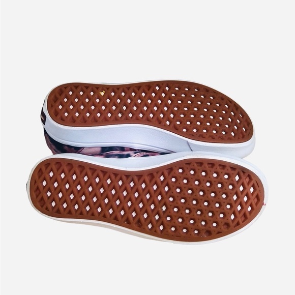 Vans Women's 5.5 Comfycush Authentic Grunge Wash Tie Dye Skate Shoe  721356 - Picture 4 of 5